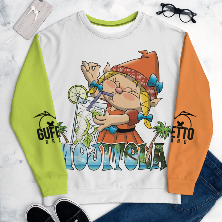 Felpa unisex Uomo/Donna MOJITOLA - Gufetto Brand 