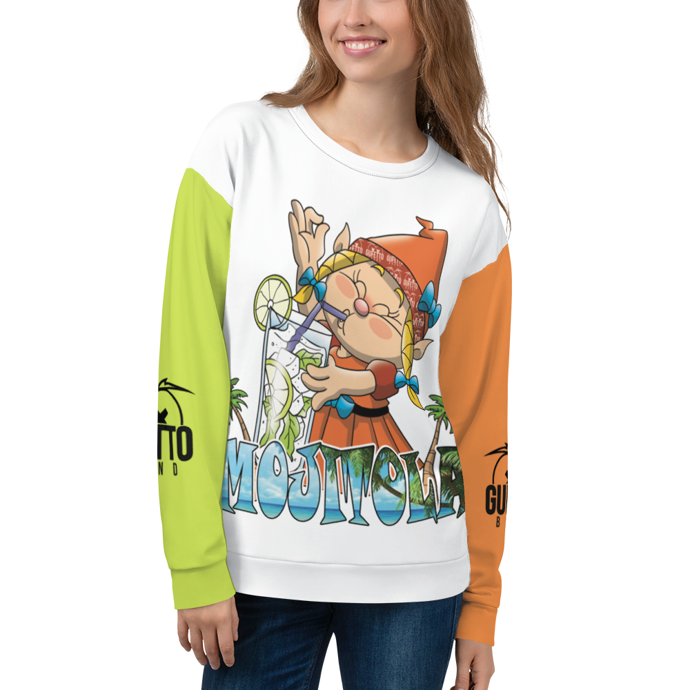 Felpa unisex Uomo/Donna MOJITOLA - Gufetto Brand 