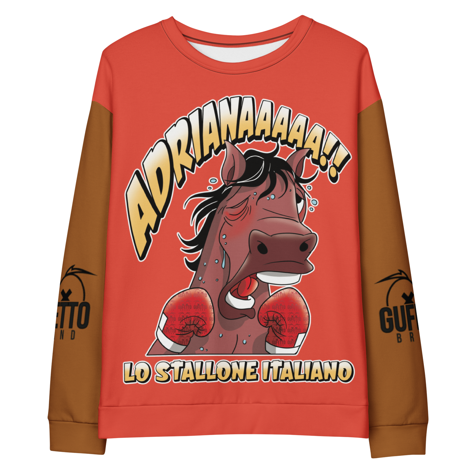 Felpa unisex Uomo/Donna ADRIANA - Gufetto Brand 