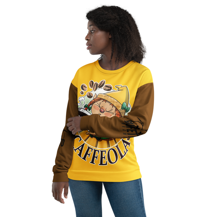 Felpa unisex Uomo/Donna CAFFEOLA - Gufetto Brand 