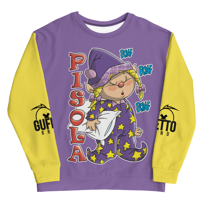 Felpa unisex Uomo/Donna PISOLA - Gufetto Brand 