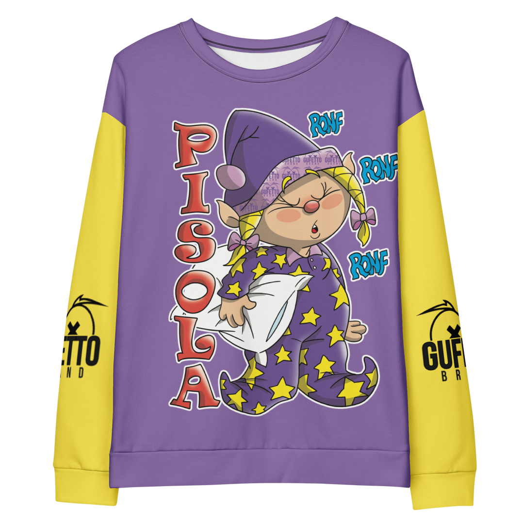 Felpa unisex Uomo/Donna PISOLA - Gufetto Brand 