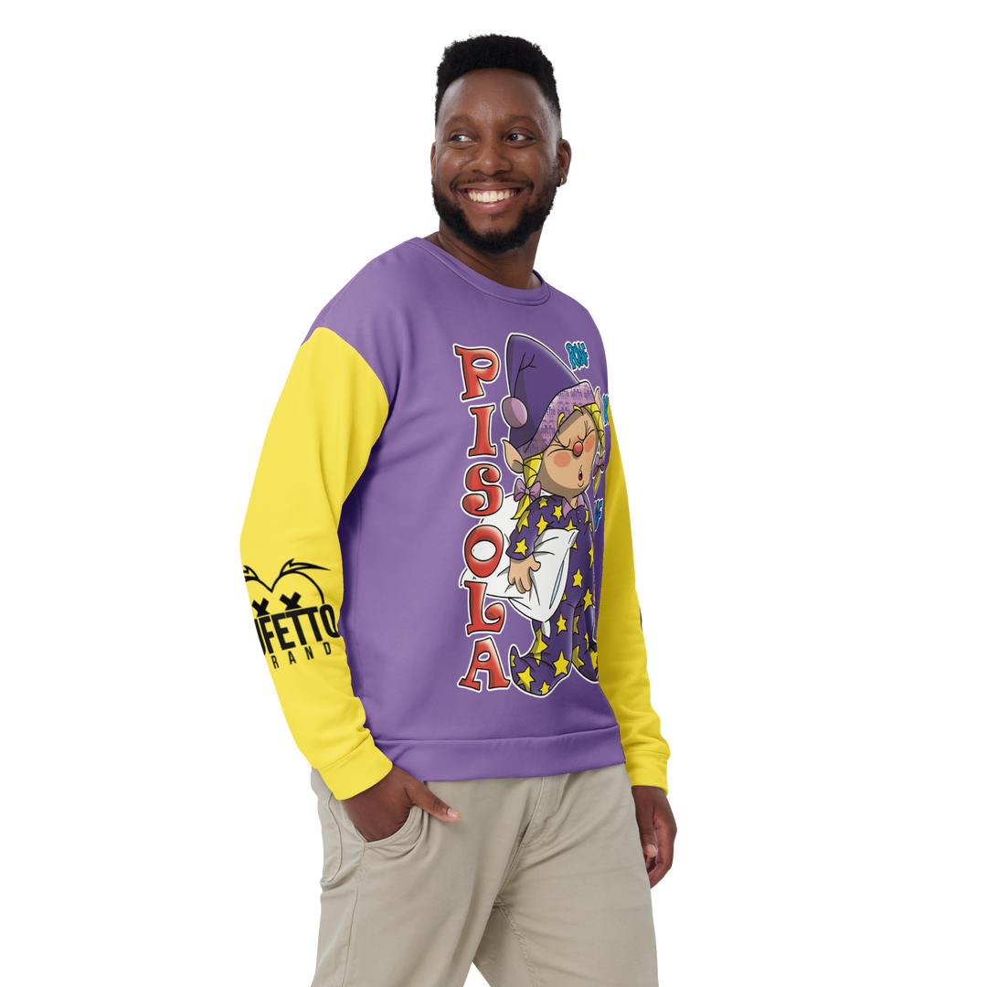 Felpa unisex Uomo/Donna PISOLA - Gufetto Brand 