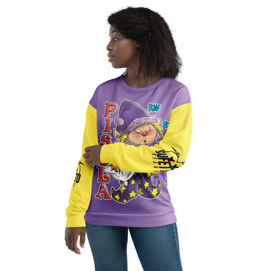 Felpa unisex Uomo/Donna PISOLA - Gufetto Brand 