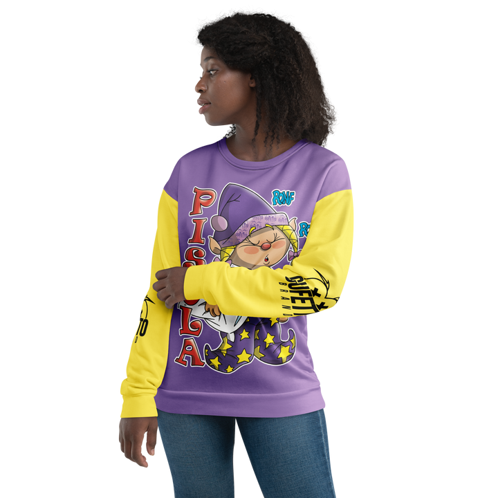 Felpa unisex Uomo/Donna PISOLA - Gufetto Brand 