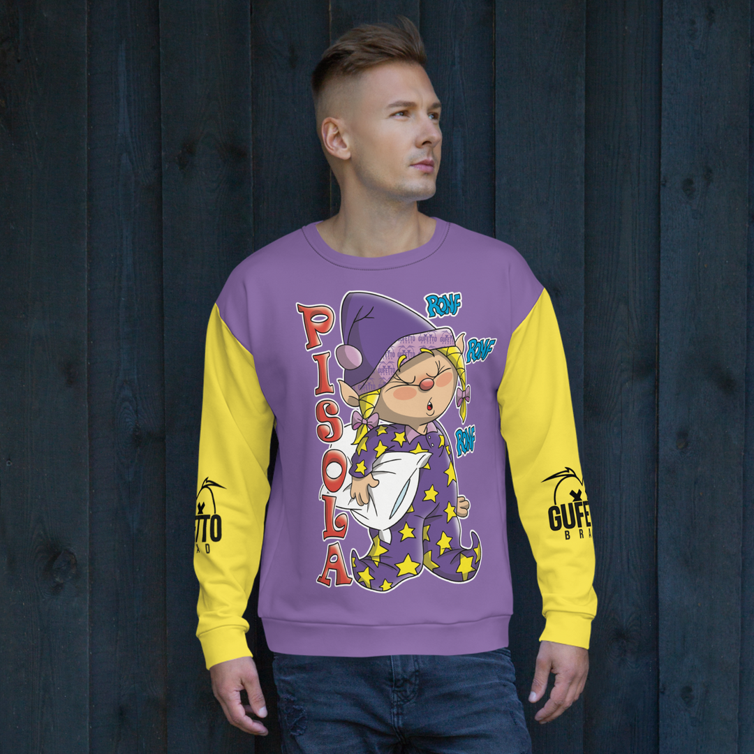 Felpa unisex Uomo/Donna PISOLA - Gufetto Brand 