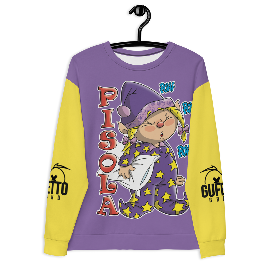 Felpa unisex Uomo/Donna PISOLA - Gufetto Brand 