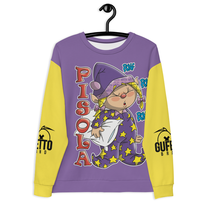 Felpa unisex Uomo/Donna PISOLA - Gufetto Brand 