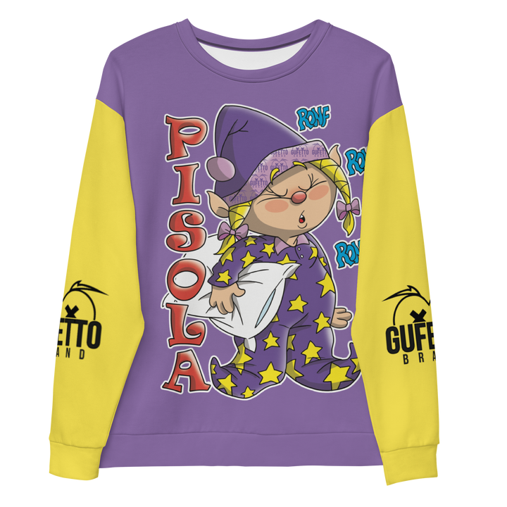 Felpa unisex Uomo/Donna PISOLA - Gufetto Brand 