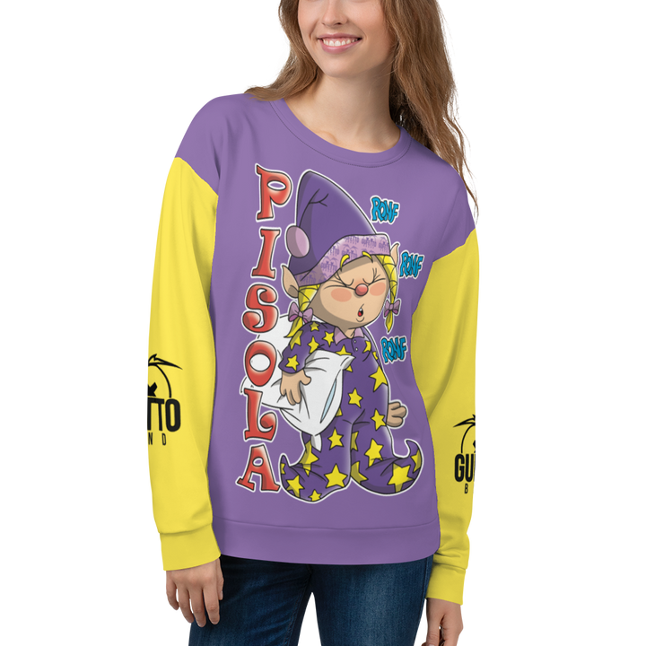 Felpa unisex Uomo/Donna PISOLA - Gufetto Brand 