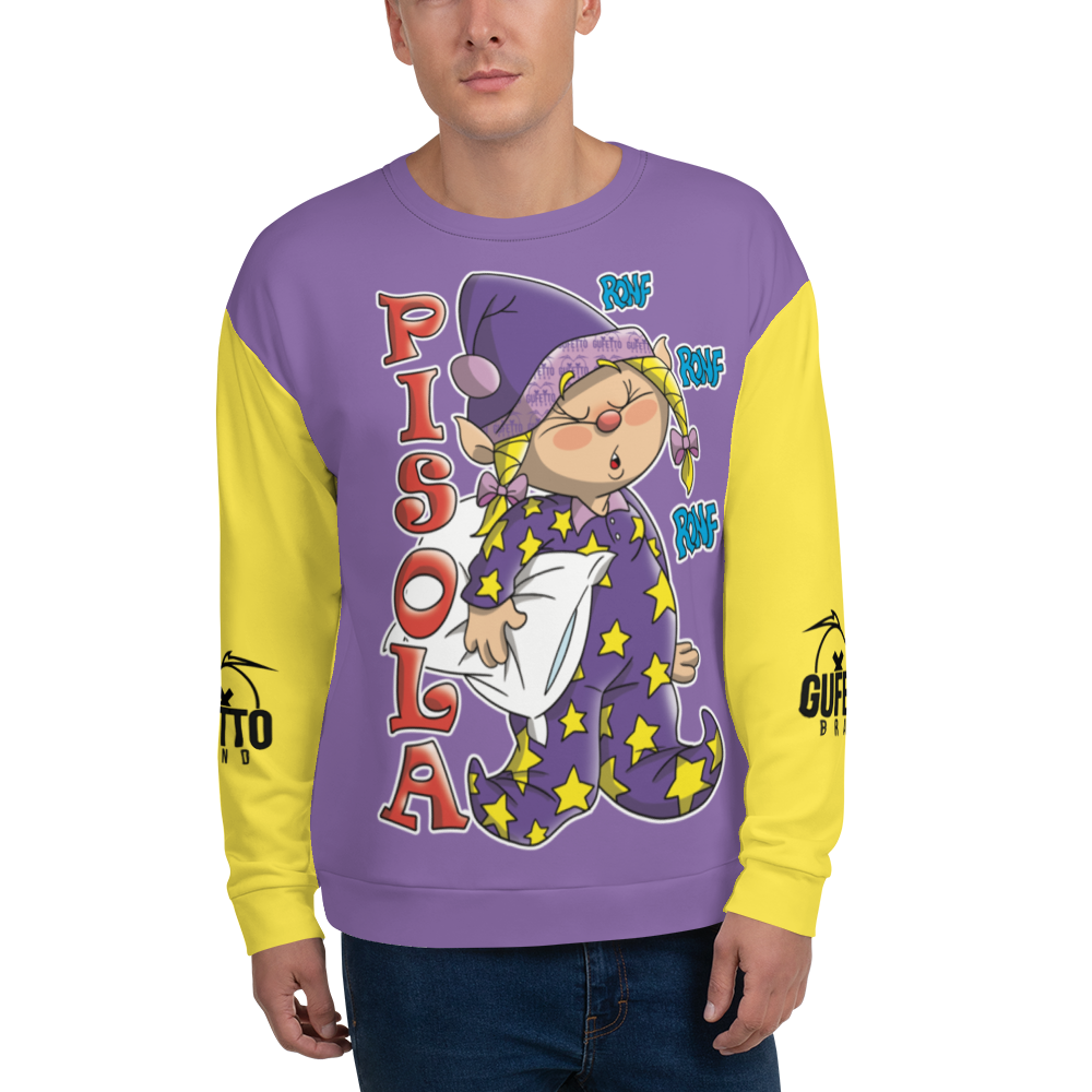 Felpa unisex Uomo/Donna PISOLA - Gufetto Brand 