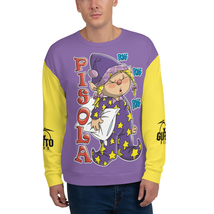 Felpa unisex Uomo/Donna PISOLA - Gufetto Brand 