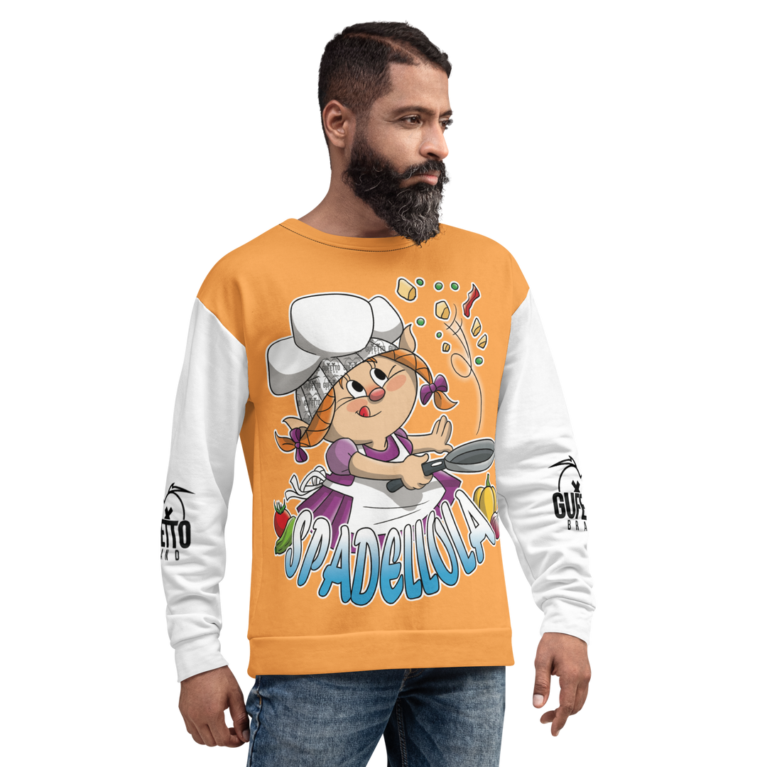 Felpa unisex Uomo/Donna SPADELLOLA - Gufetto Brand 