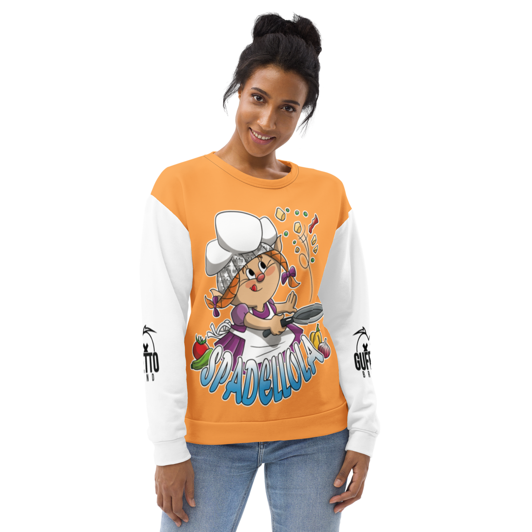 Felpa unisex Uomo/Donna SPADELLOLA - Gufetto Brand 