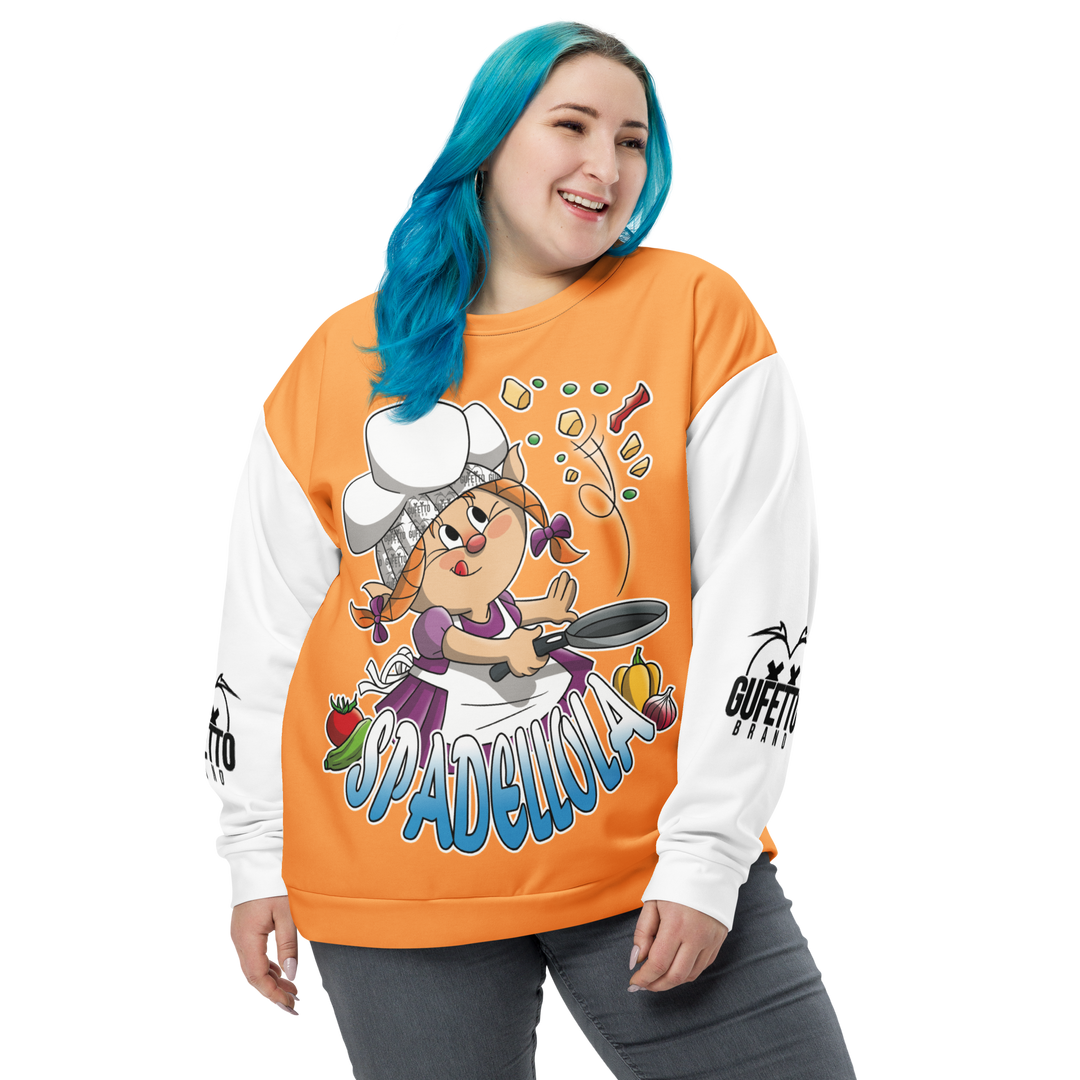 Felpa unisex Uomo/Donna SPADELLOLA - Gufetto Brand 