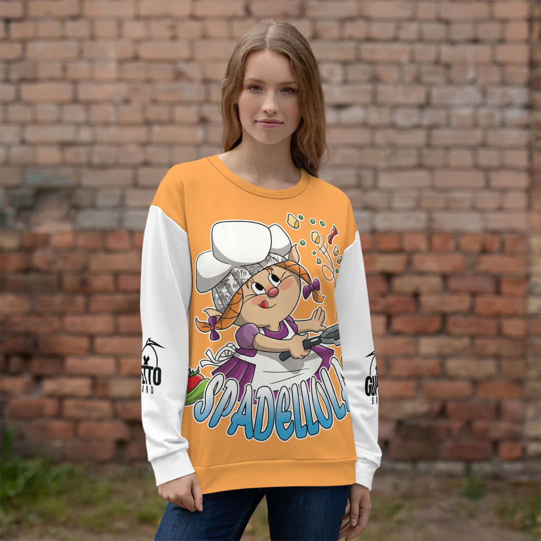 Felpa unisex Uomo/Donna SPADELLOLA - Gufetto Brand 