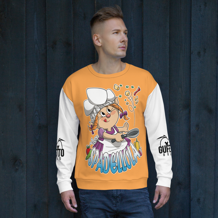 Felpa unisex Uomo/Donna SPADELLOLA - Gufetto Brand 