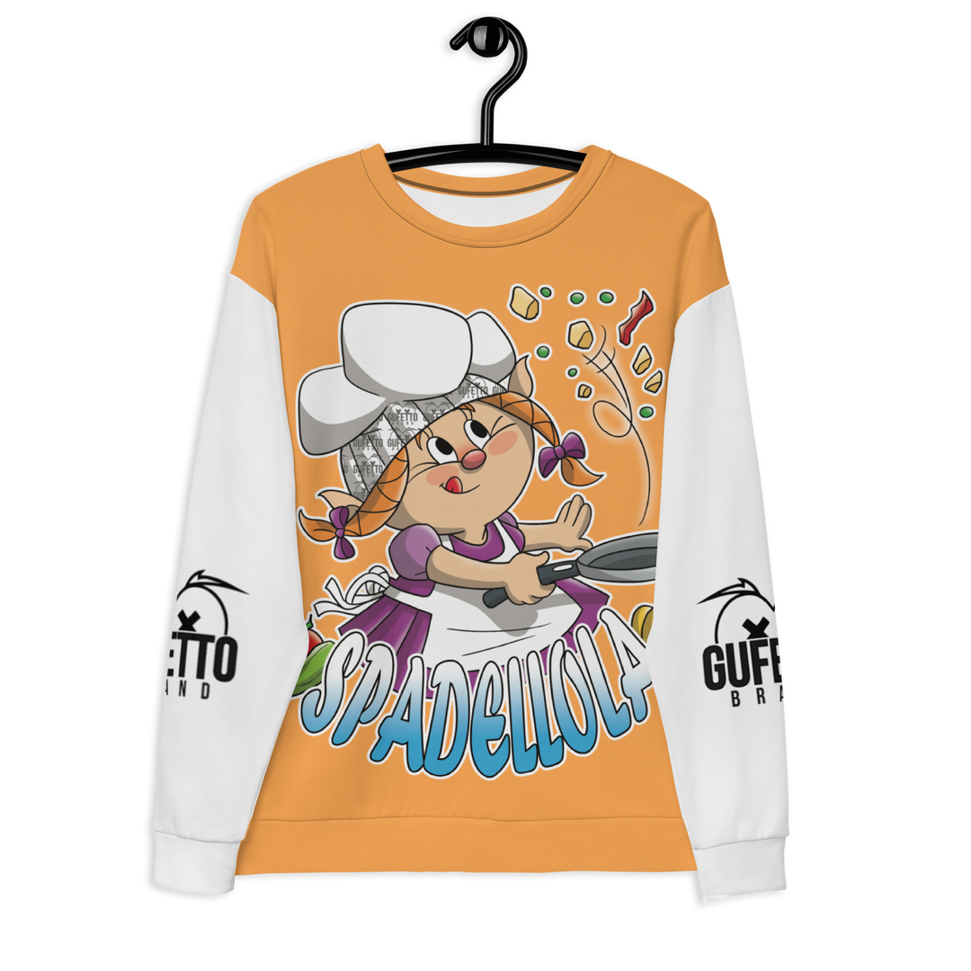 Felpa unisex Uomo/Donna SPADELLOLA - Gufetto Brand 