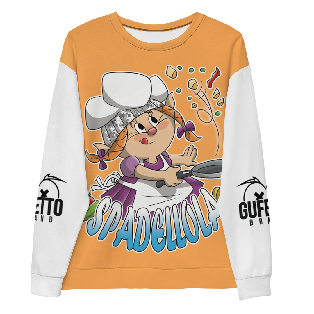 Felpa unisex Uomo/Donna SPADELLOLA - Gufetto Brand 