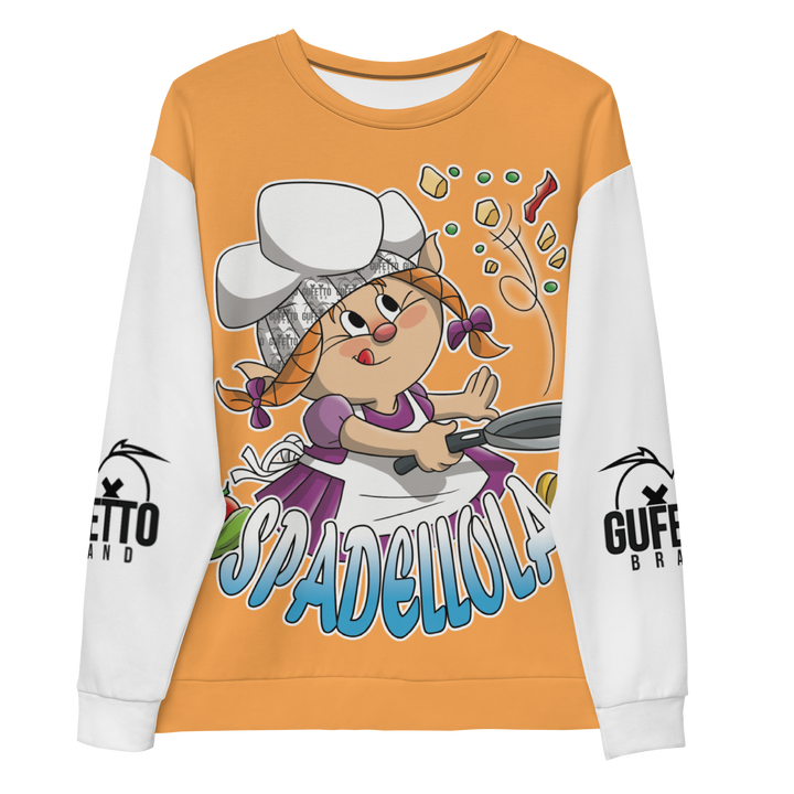 Felpa unisex Uomo/Donna SPADELLOLA - Gufetto Brand 