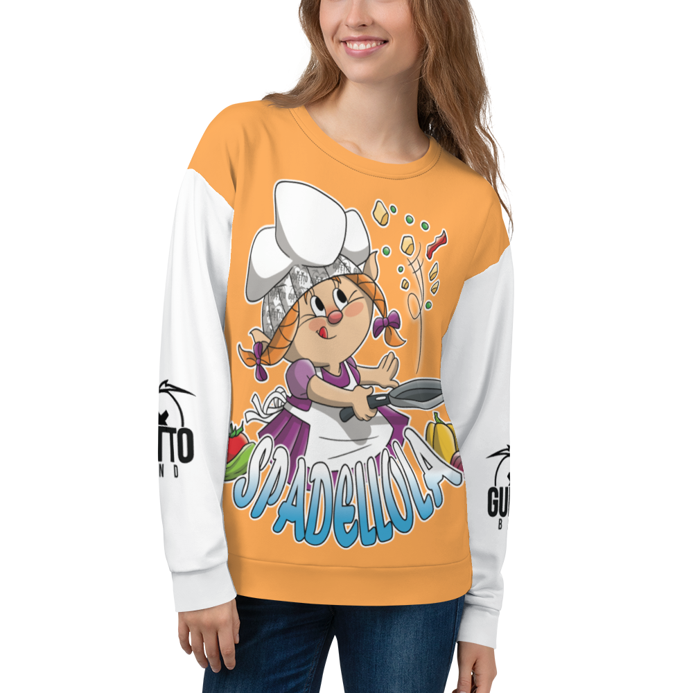 Felpa unisex Uomo/Donna SPADELLOLA - Gufetto Brand 