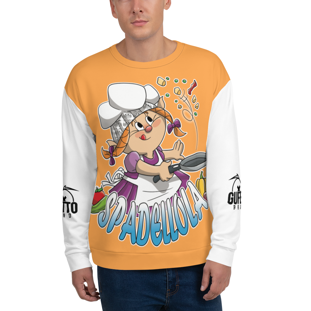 Felpa unisex Uomo/Donna SPADELLOLA - Gufetto Brand 