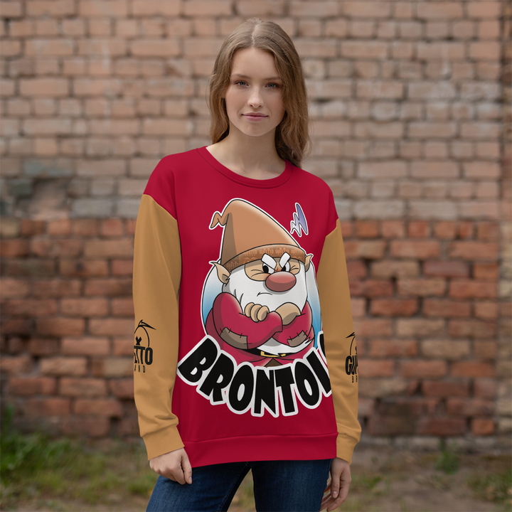 Felpa unisex Uomo/Donna BRONTOLO - Gufetto Brand 