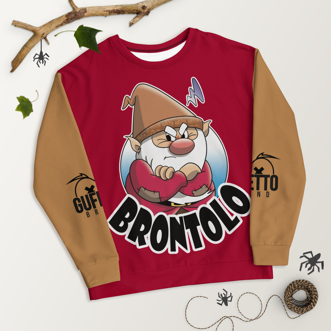 Felpa unisex Uomo/Donna BRONTOLO - Gufetto Brand 