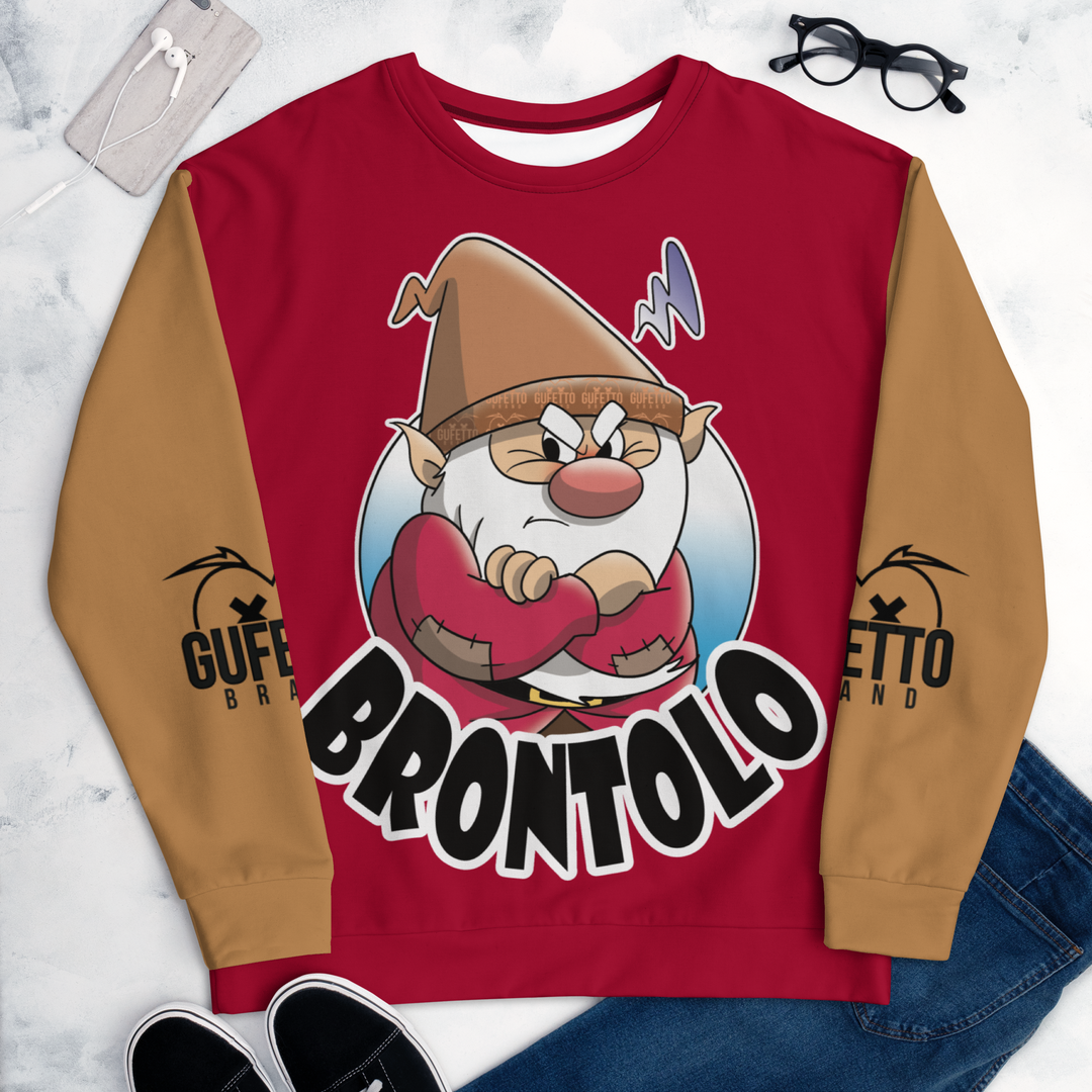 Felpa unisex Uomo/Donna BRONTOLO - Gufetto Brand 