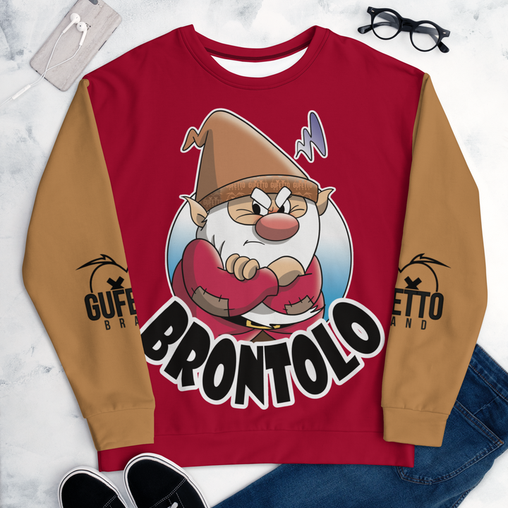 Felpa unisex Uomo/Donna BRONTOLO - Gufetto Brand 