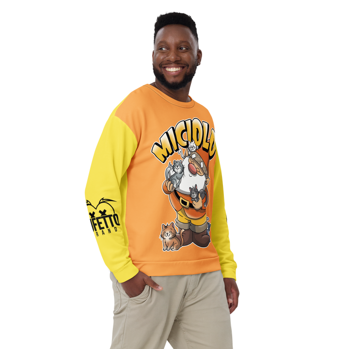 Felpa unisex Uomo/Donna MICIOLO - Gufetto Brand 