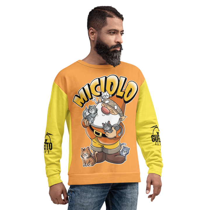 Felpa unisex Uomo/Donna MICIOLO - Gufetto Brand 