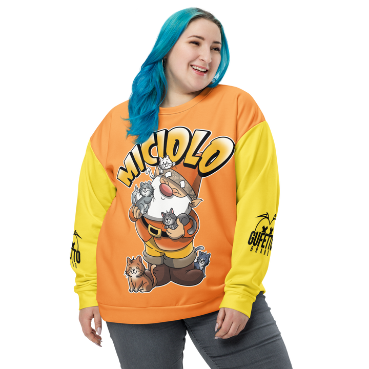 Felpa unisex Uomo/Donna MICIOLO - Gufetto Brand 