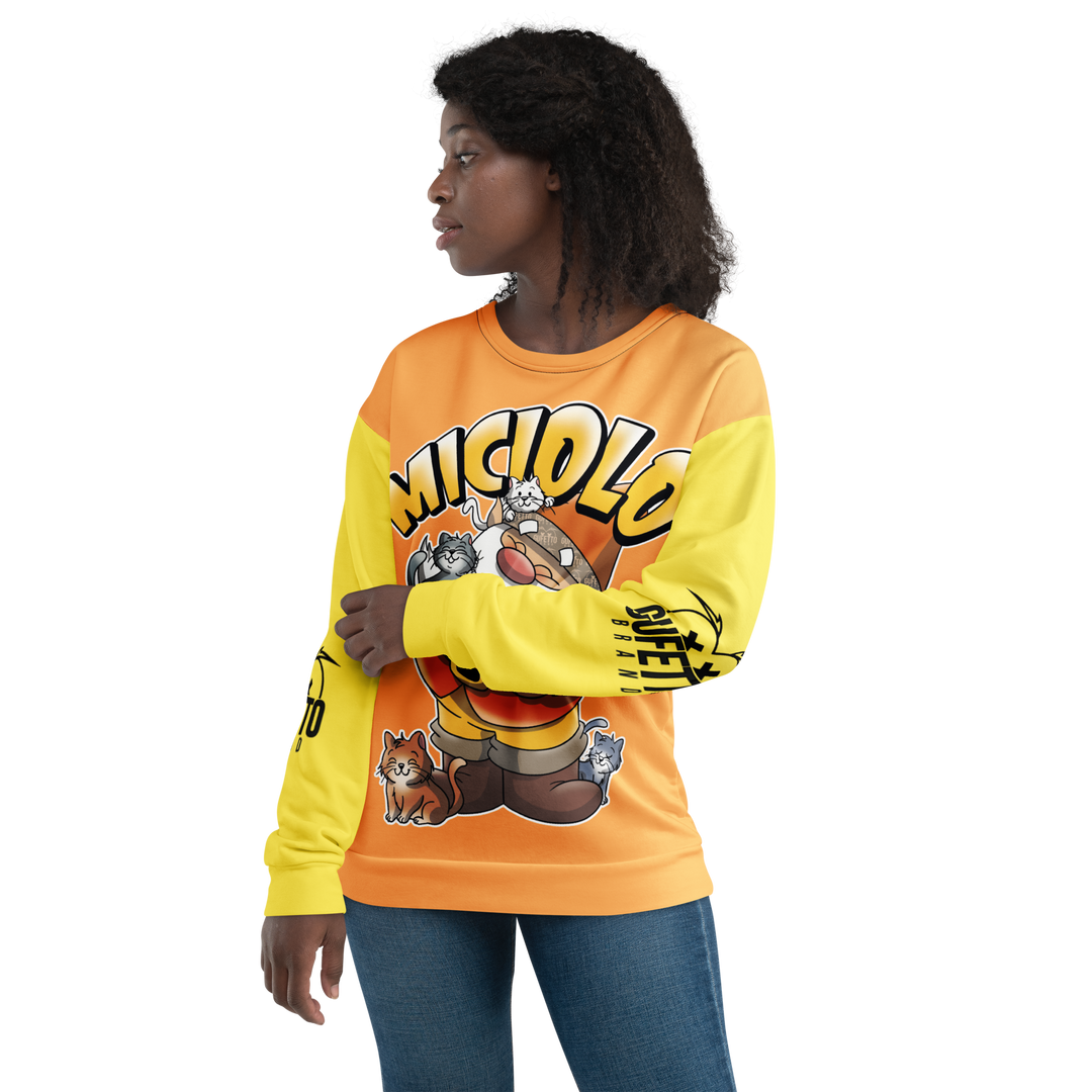 Felpa unisex Uomo/Donna MICIOLO - Gufetto Brand 