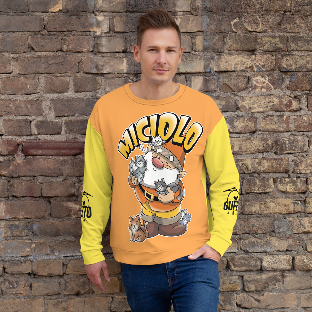Felpa unisex Uomo/Donna MICIOLO - Gufetto Brand 