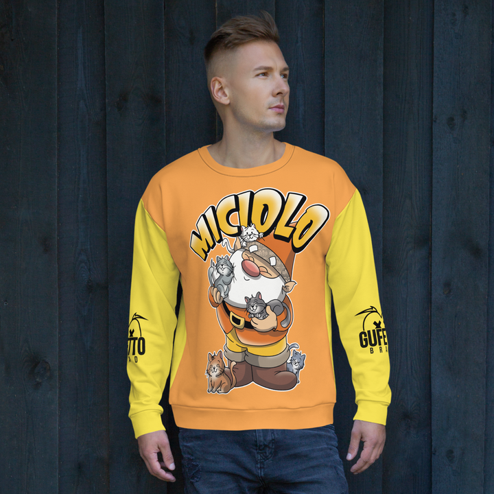 Felpa unisex Uomo/Donna MICIOLO - Gufetto Brand 