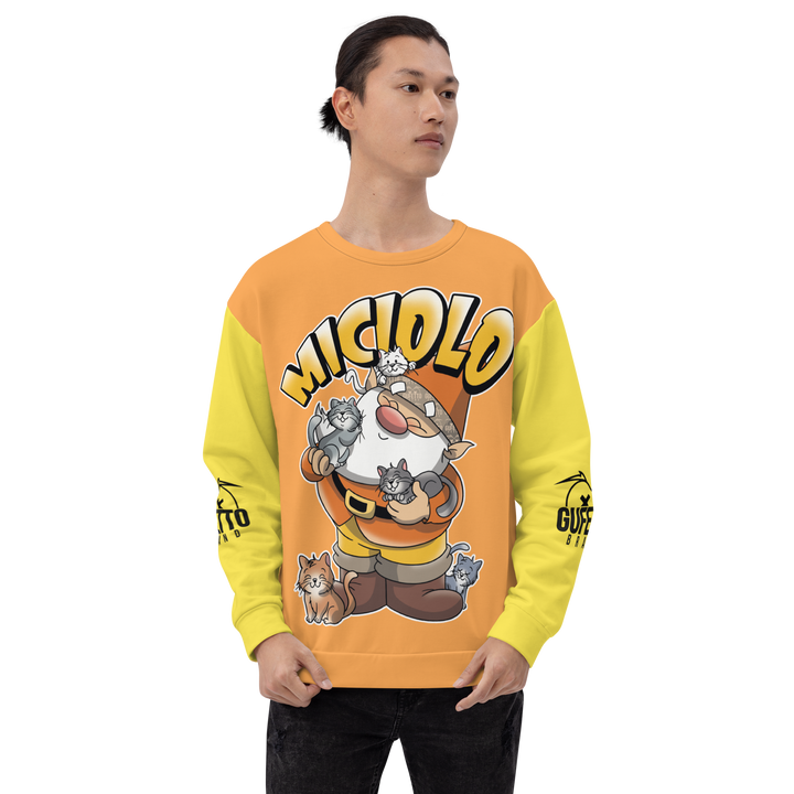 Felpa unisex Uomo/Donna MICIOLO - Gufetto Brand 