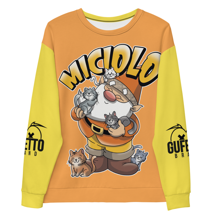 Felpa unisex Uomo/Donna MICIOLO - Gufetto Brand 