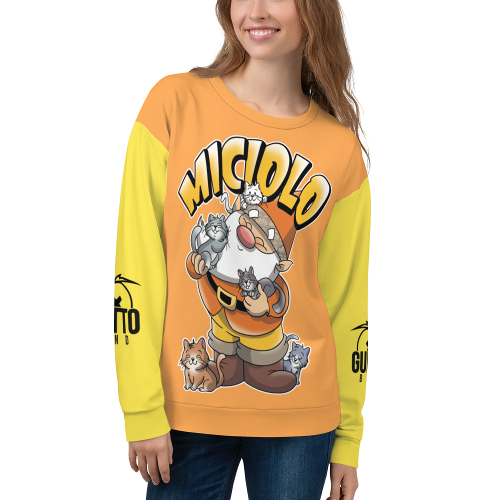Felpa unisex Uomo/Donna MICIOLO - Gufetto Brand 
