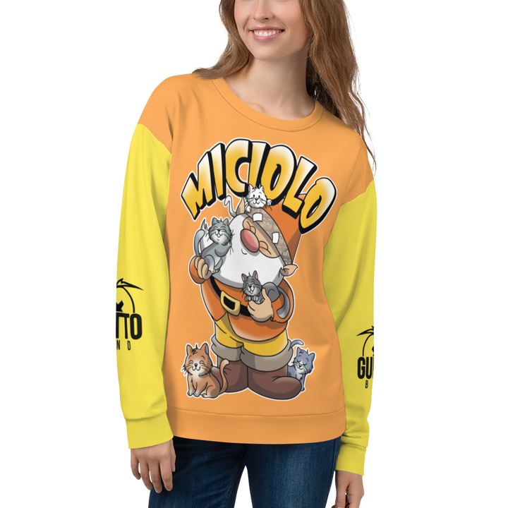 Felpa unisex Uomo/Donna MICIOLO - Gufetto Brand 