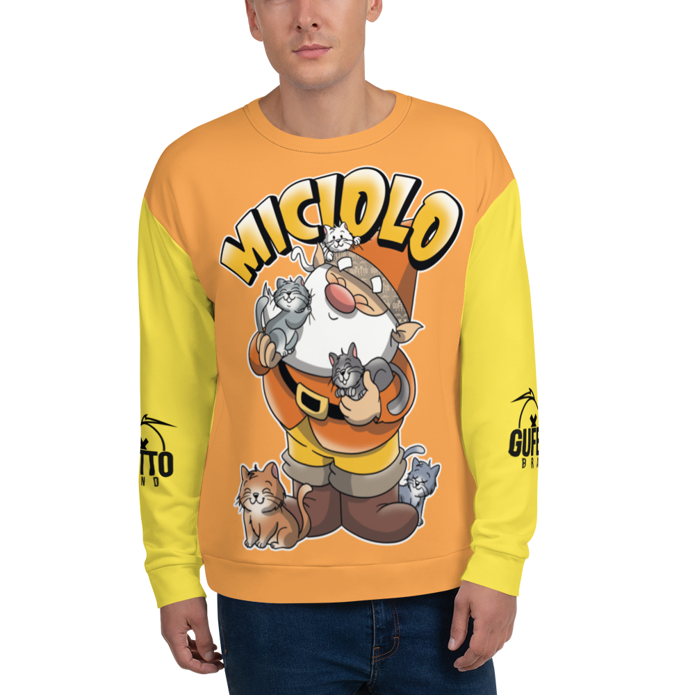 Felpa unisex Uomo/Donna MICIOLO - Gufetto Brand 