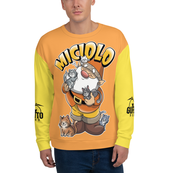 Felpa unisex Uomo/Donna MICIOLO - Gufetto Brand 