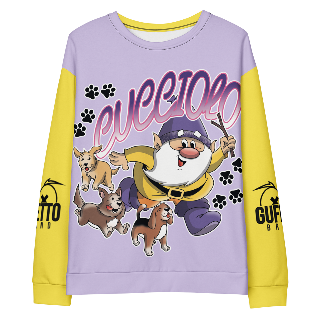 Felpa unisex Uomo/Donna CUCCIOLO - Gufetto Brand 