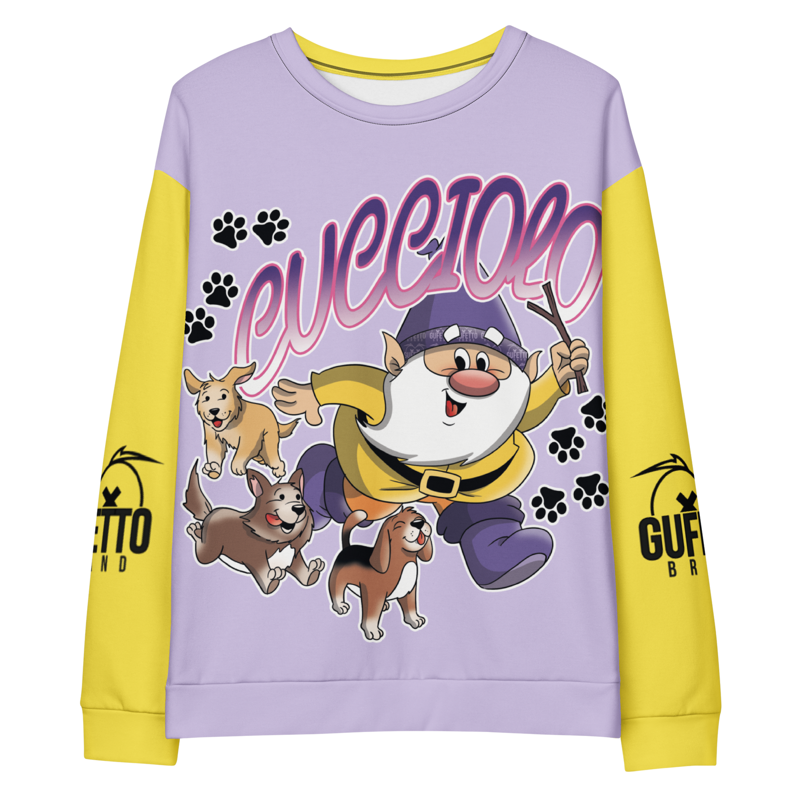 Felpa unisex Uomo/Donna CUCCIOLO - Gufetto Brand 