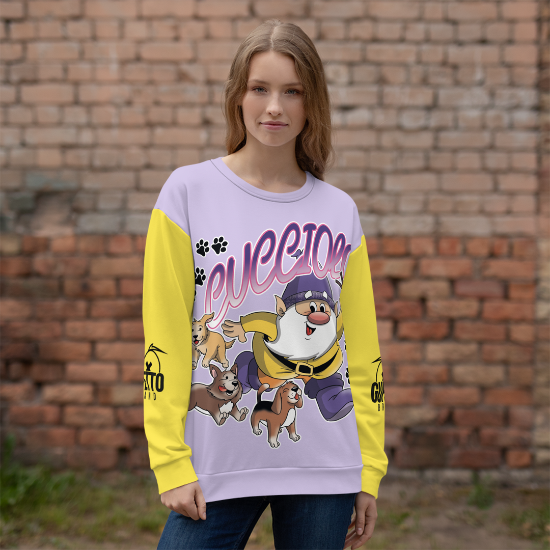 Felpa unisex Uomo/Donna CUCCIOLO - Gufetto Brand 