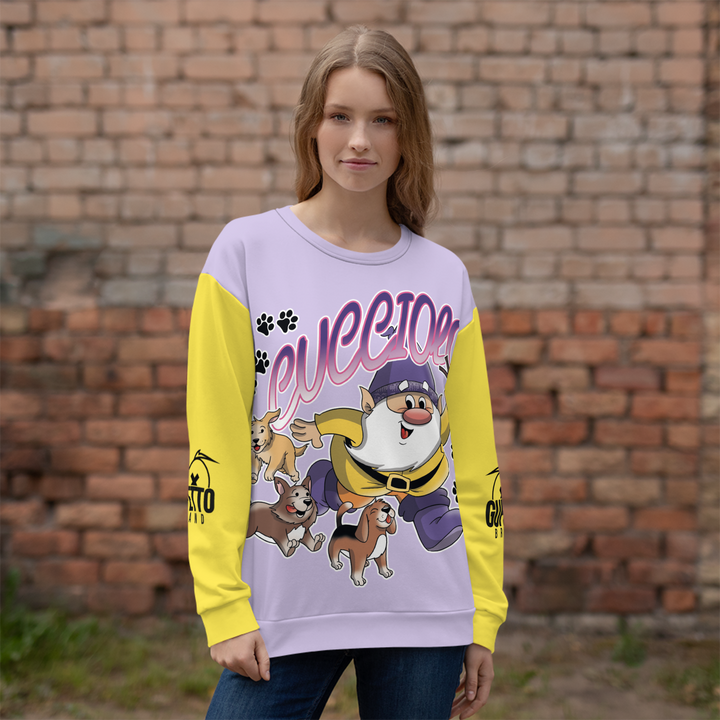 Felpa unisex Uomo/Donna CUCCIOLO - Gufetto Brand 