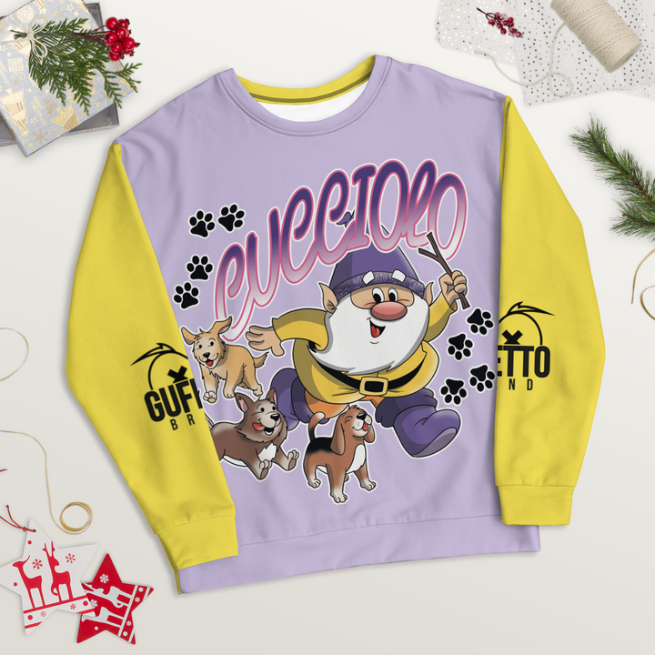 Felpa unisex Uomo/Donna CUCCIOLO - Gufetto Brand 