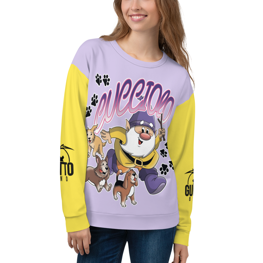 Felpa unisex Uomo/Donna CUCCIOLO - Gufetto Brand 