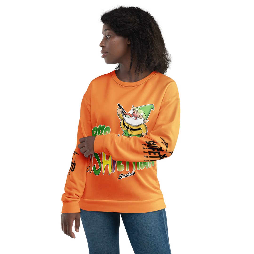 Felpa unisex Uomo/Donna SUSHIETTIBILE - Gufetto Brand 