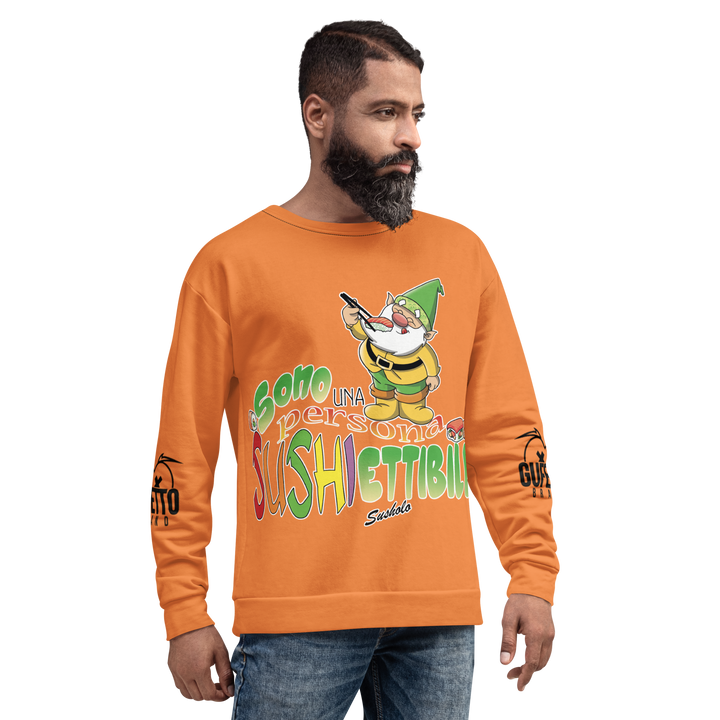 Felpa unisex Uomo/Donna SUSHIETTIBILE - Gufetto Brand 